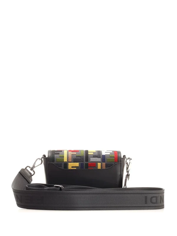 Compact Leather Crossbody Bag - Image 3