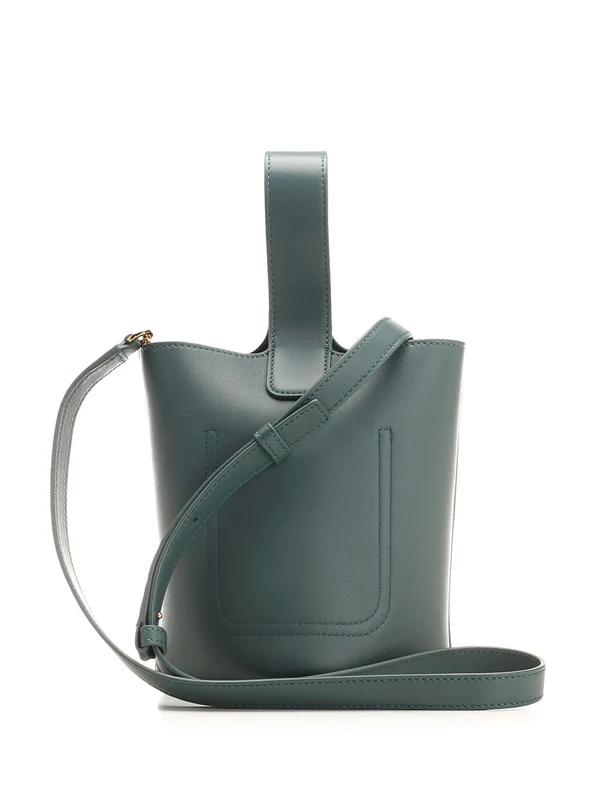Puzzle Fold Mini Leather Tote Bag - Image 3