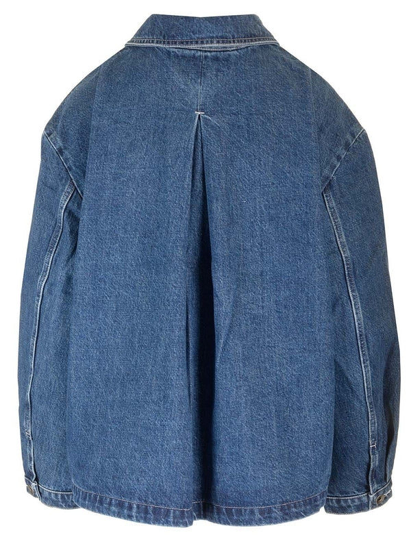 Alys Flap Pocket Denim Jacket - Image 2