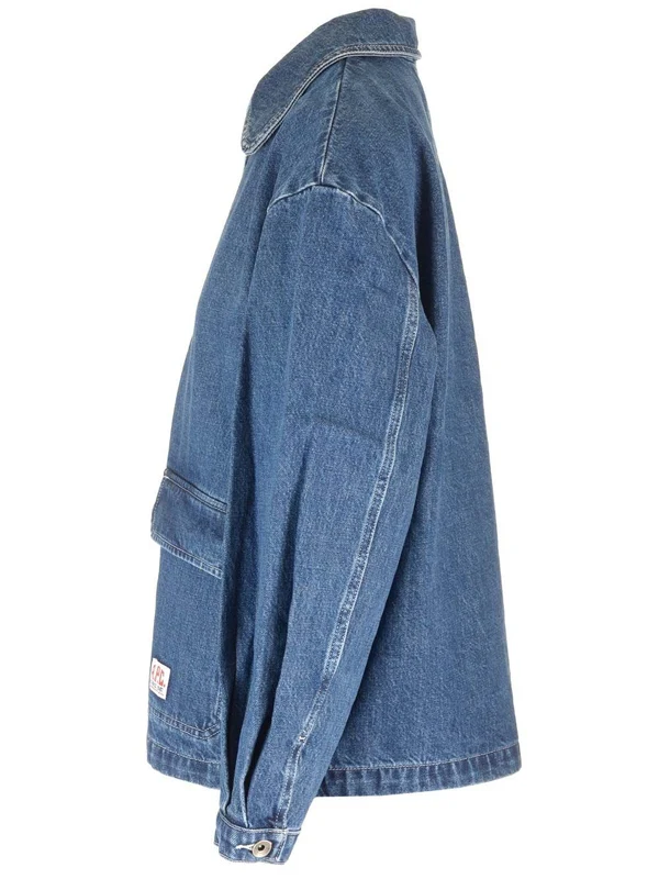 Alys Flap Pocket Denim Jacket - Image 3