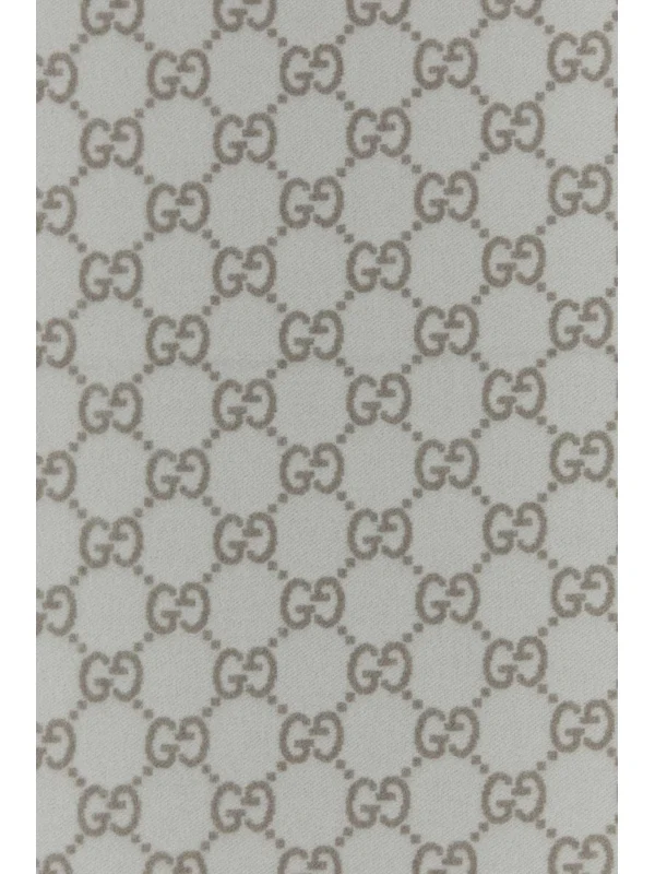 GG Logo Pattern Cashmere Muffler - Image 3