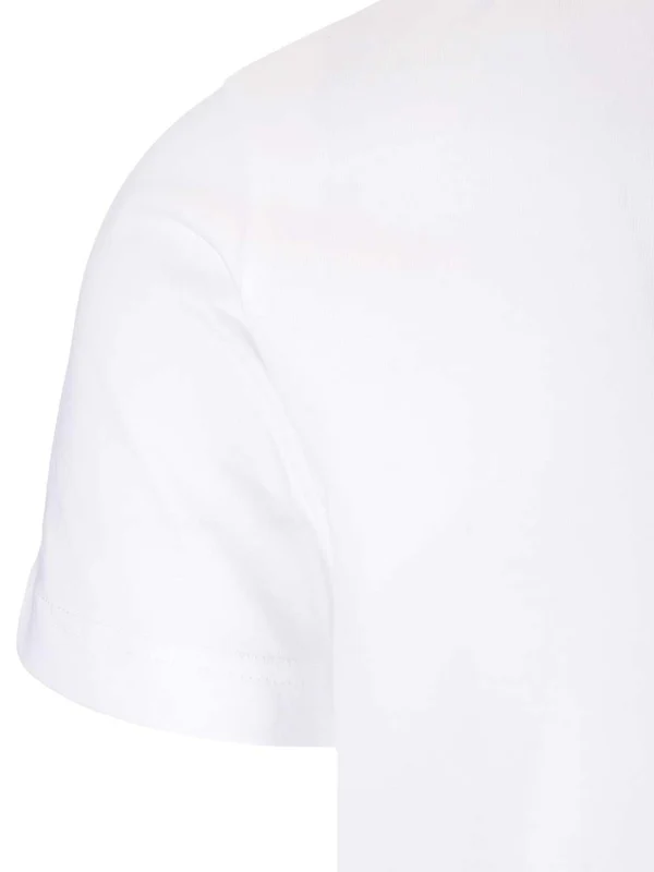 Crewneck Cotton Short-sleeve T-shirt - Image 4