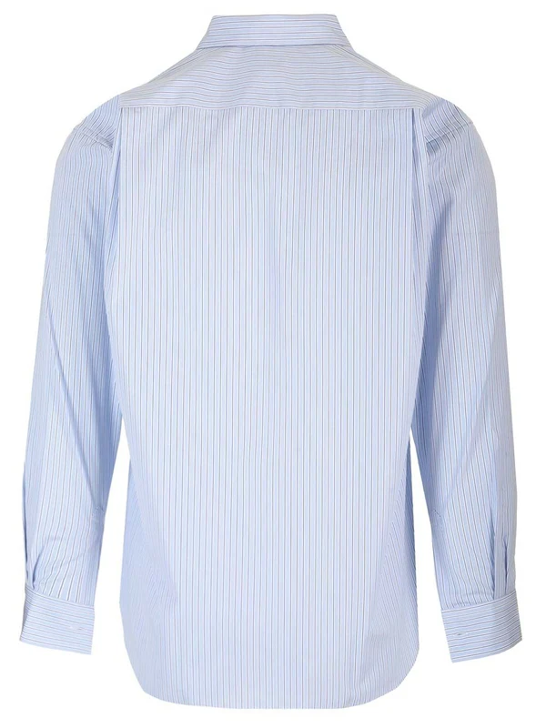 Stripe Poplin Cotton Shirt - Image 2