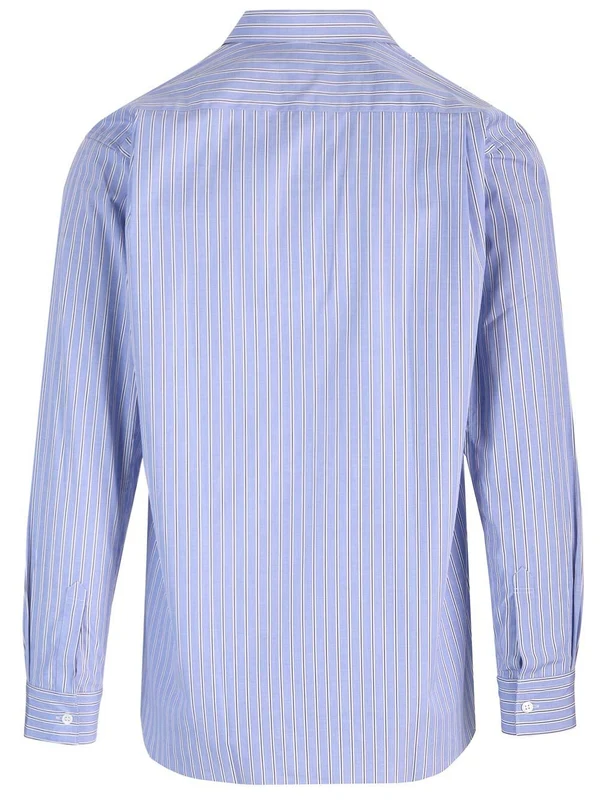 Stripe Poplin Cotton Shirt - Image 2
