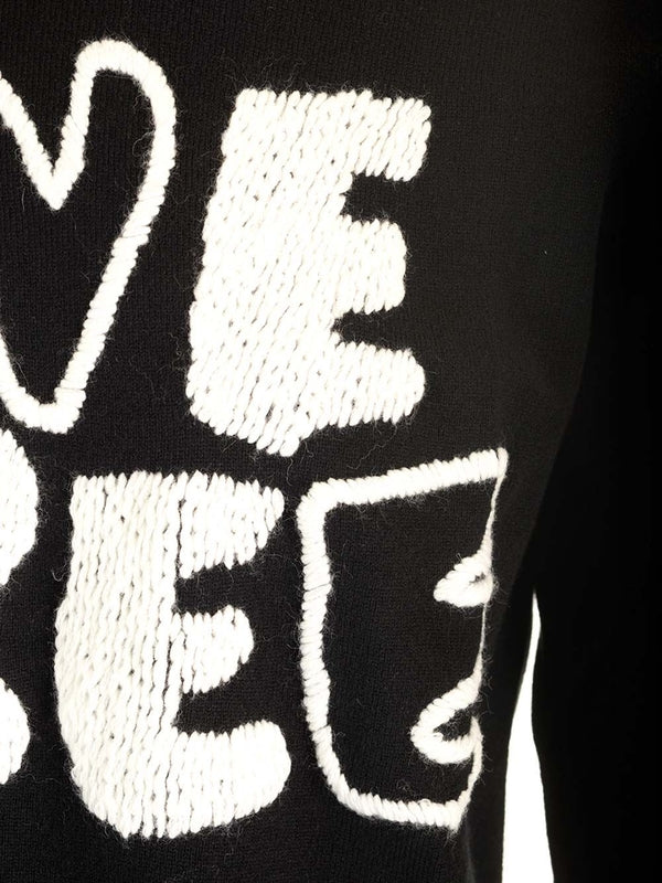 Live Free Embroidered Wool Sweater - Image 4