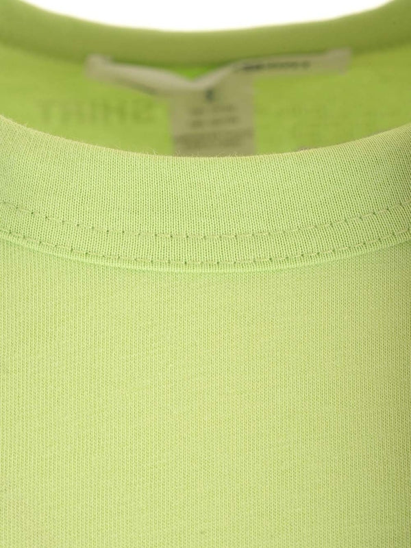 Back Logo Printed Cotton Short-sleeve T-shirt - Image 3
