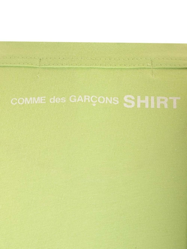 Back Logo Printed Cotton Short-sleeve T-shirt - Image 4