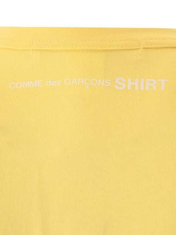 Back Logo Printed Cotton Short-sleeve T-shirt - Image 4