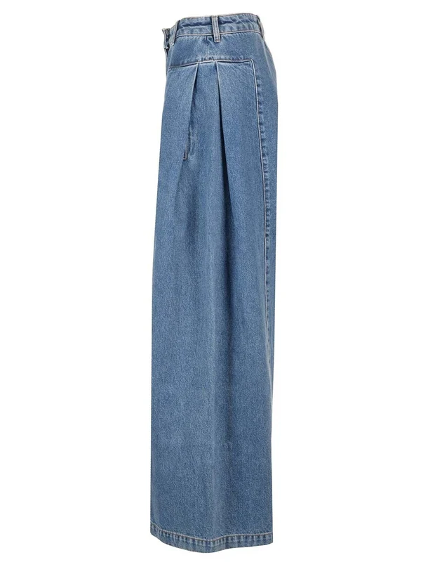 Wide Denim Pants - Image 3