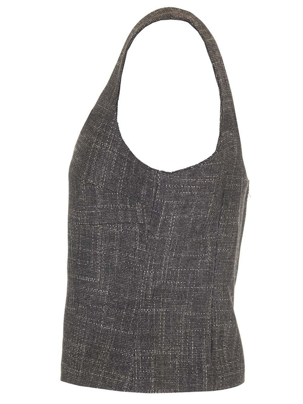 Suiting Sleeveless Top - Image 3