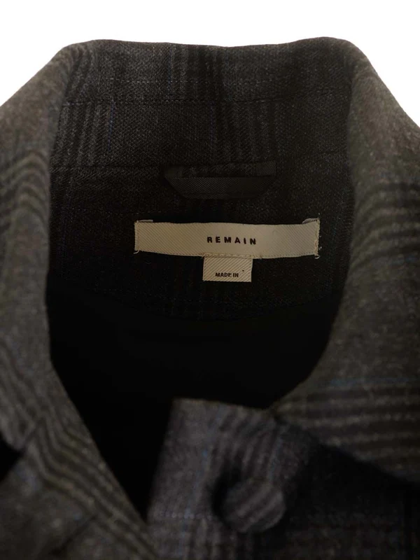 Check Pattern Straight Jacket - Image 4