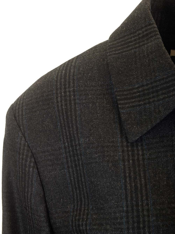 Check Pattern Straight Jacket - Image 6