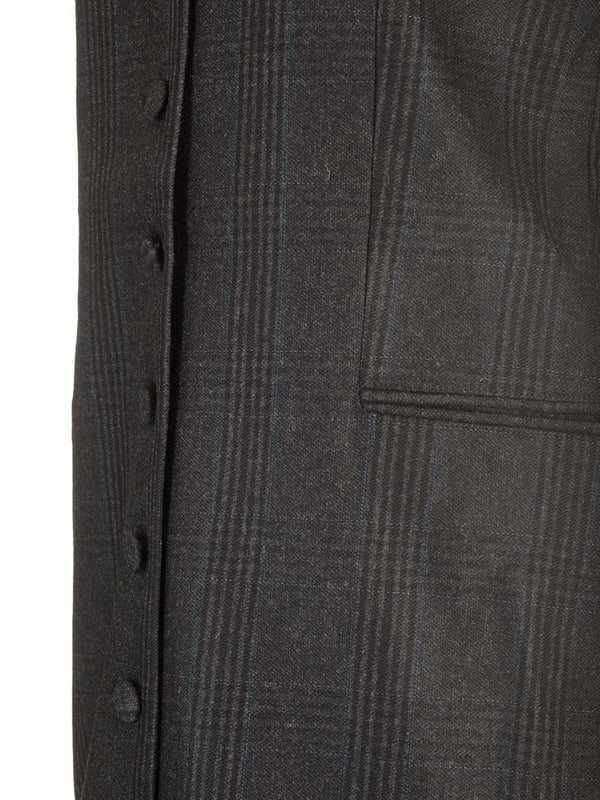 Suiting Check Pattern Vest - Image 6