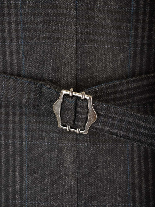 Suiting Check Pattern Vest - Image 7