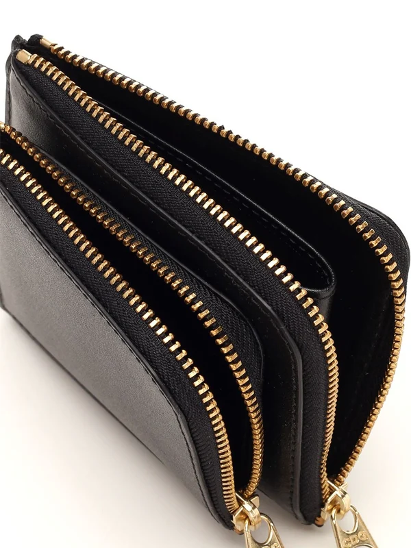 Double-zip Leather Coin Purse - Image 4