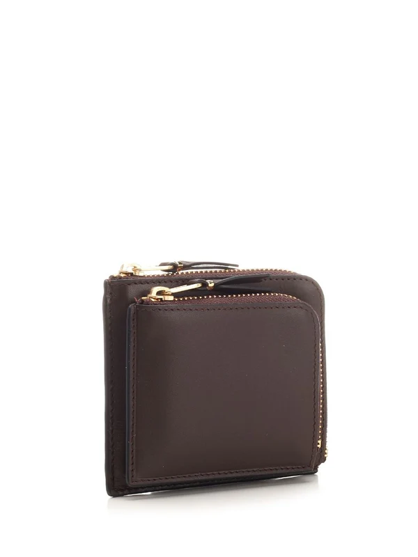 Double-zip Leather Coin Purse - Image 2