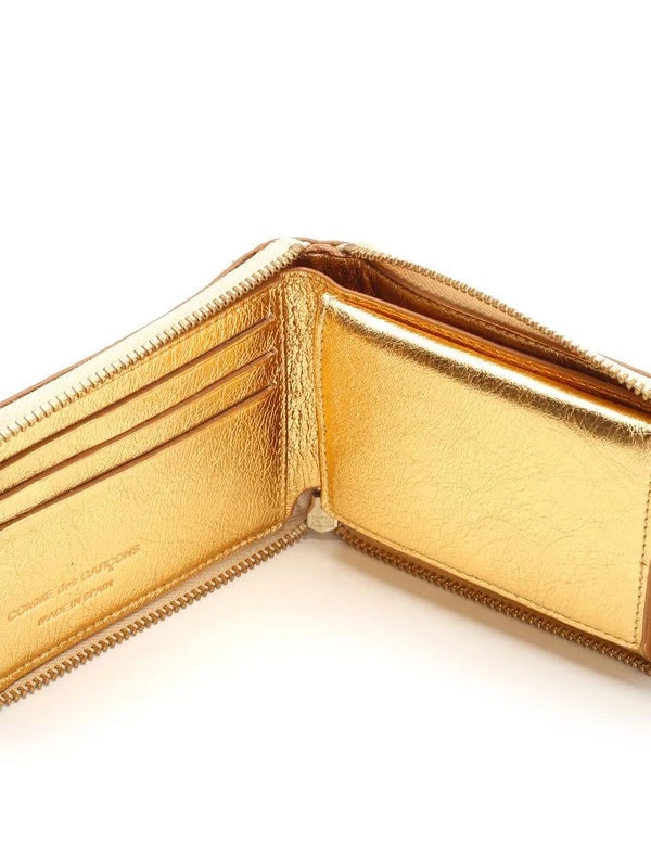 Small Embossed Leather Coin Purse - Image 4