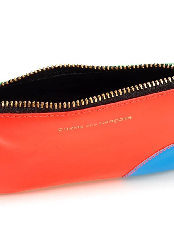 Two-tone Leather Coin Purse - Image 4