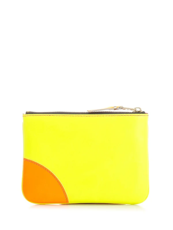 Two-tone Leather Coin Purse - Image 3