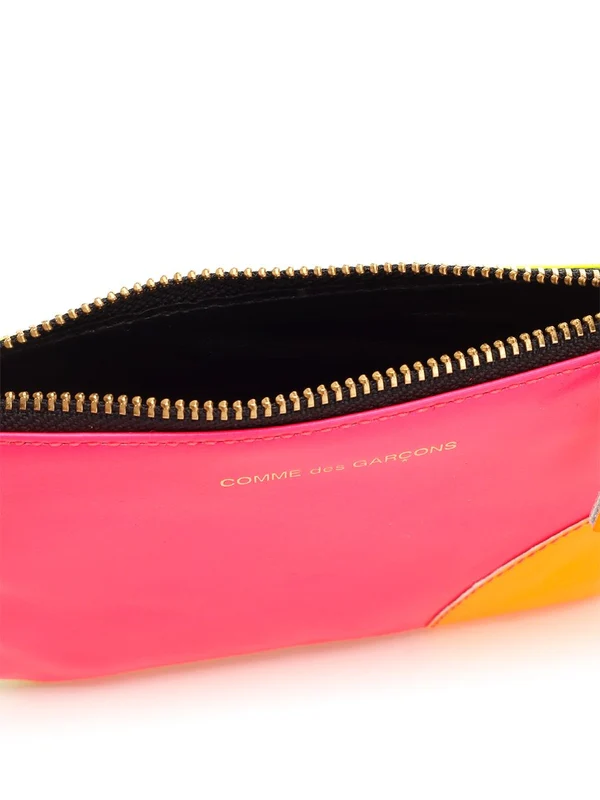 Two-tone Leather Coin Purse - Image 4