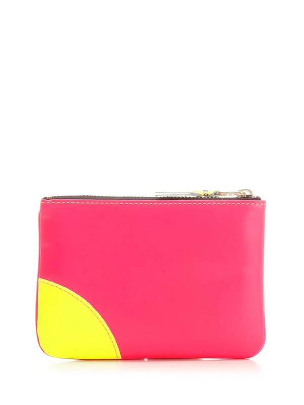 Two-tone Leather Coin Purse - Image 3
