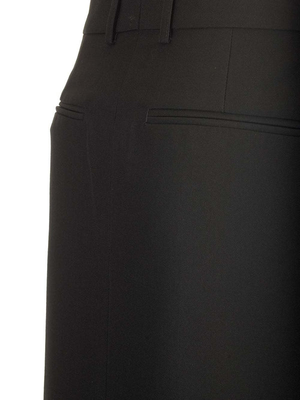 Pencil Wool Skirt - Image 5