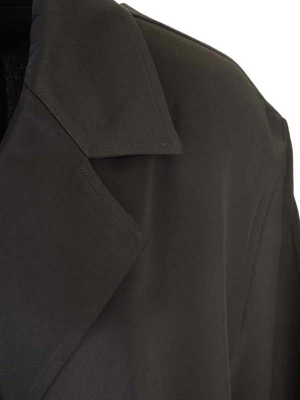 Long Satin Trench Coat - Image 5