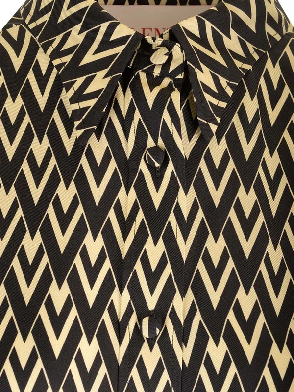 Toute La V Twill Shirt - Image 3