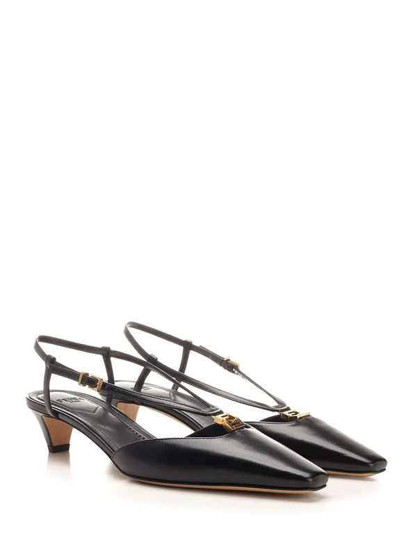 FFOLD Leather Slingback Heel - Image 2