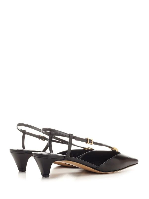 FFOLD Leather Slingback Heel - Image 3