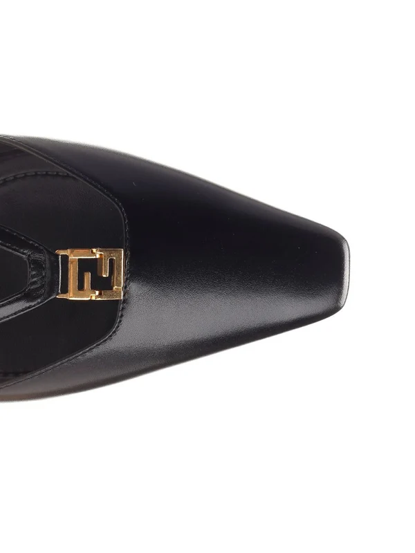FFOLD Leather Slingback Heel - Image 4