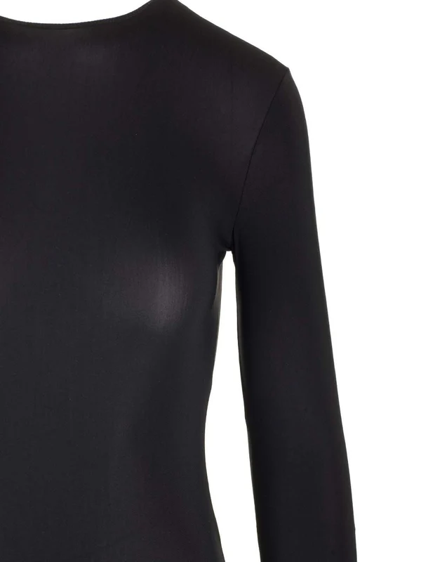 Stretch Long Sleeve Bodysuit - Image 3