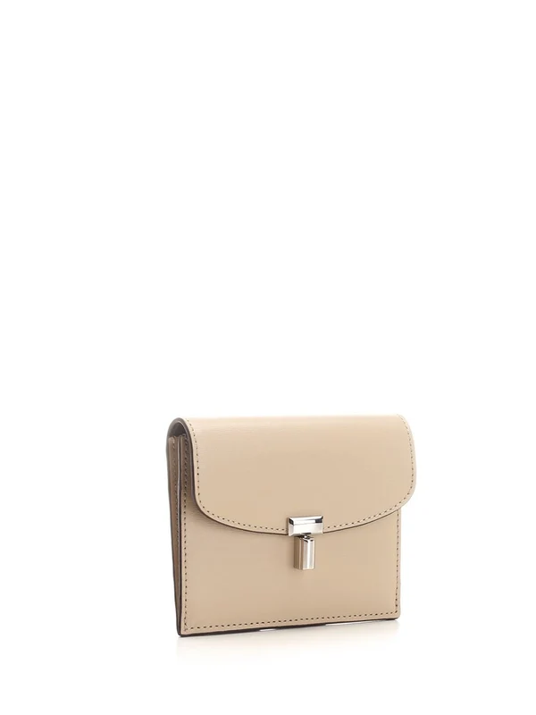 T Lock Small Leather Wallet - Image 2
