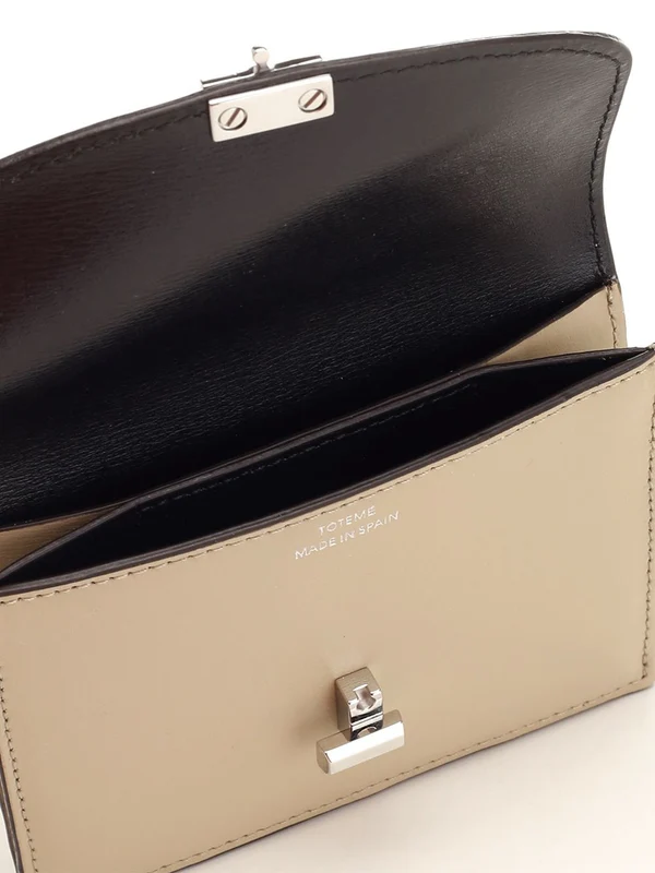 T Lock Small Leather Wallet - Image 4