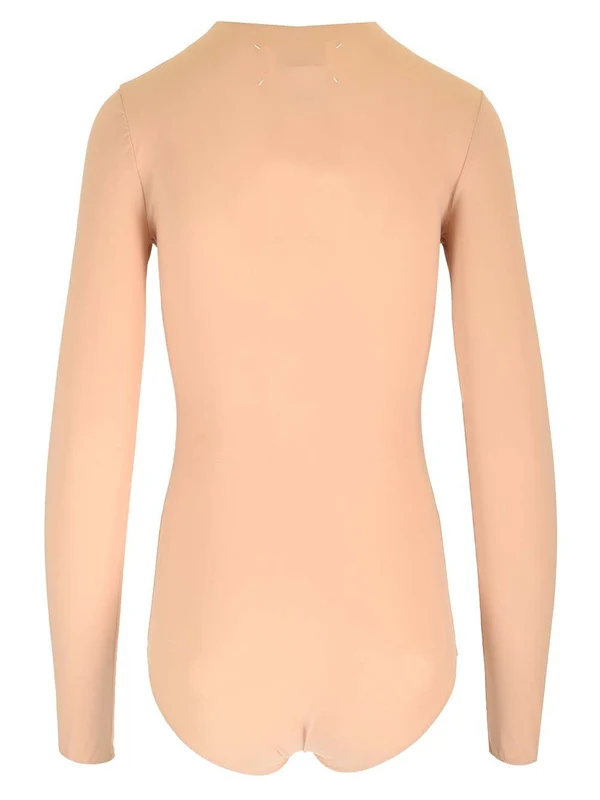 Stretch Long Sleeve Bodysuit - Image 2