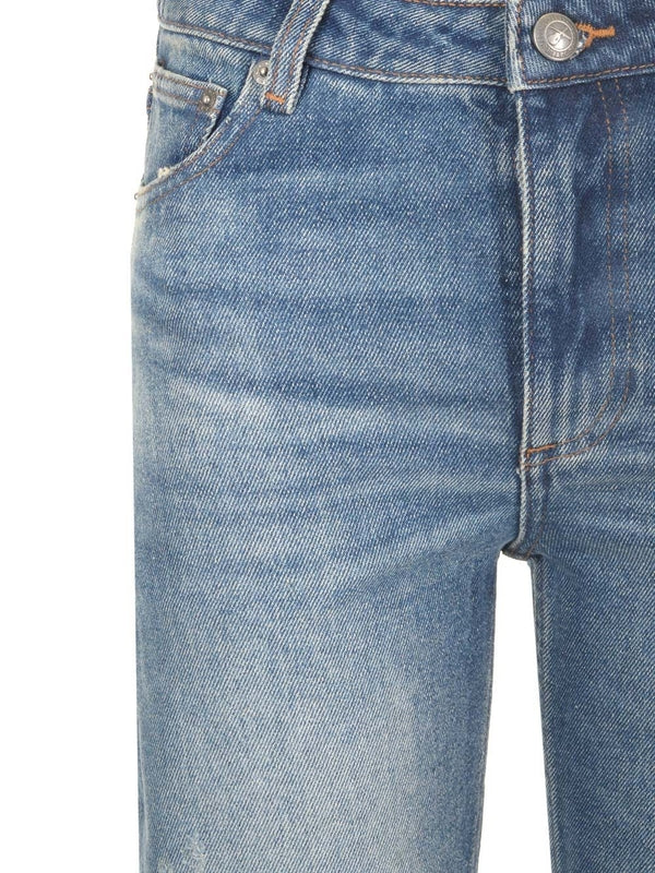 Kylie Straight Washed Denim Pants - Image 3