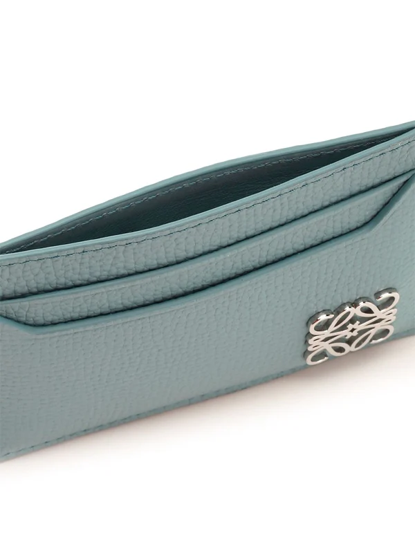 Anagram Logo Leather Card Wallet - Image 4