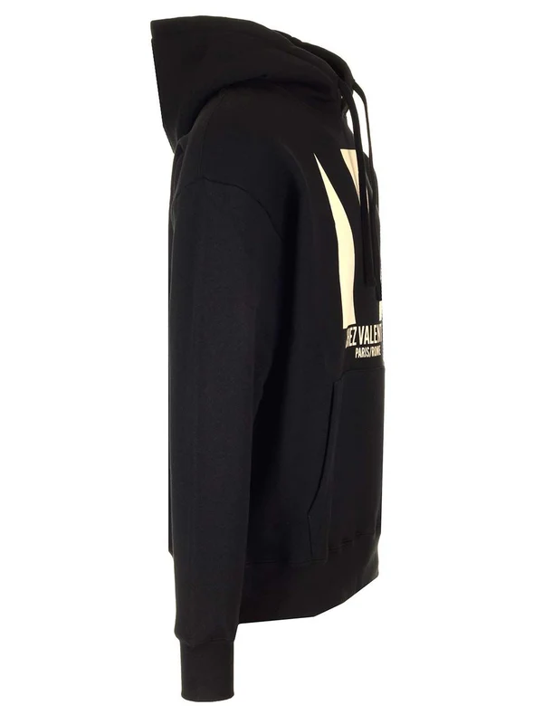 Chez Printed Cotton Hoodie - Image 3