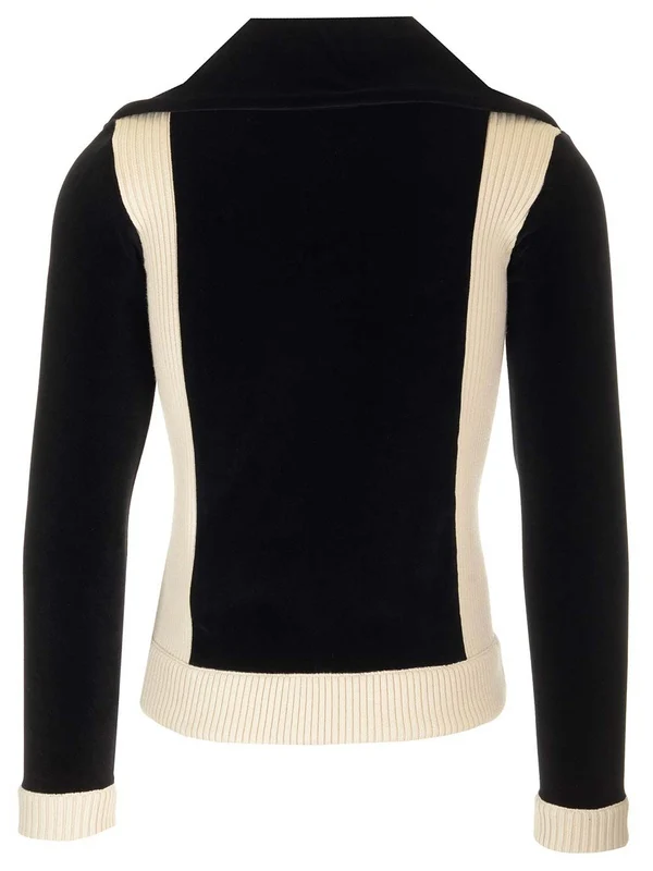 V Logo Patch Zip-up Jacket - Image 2