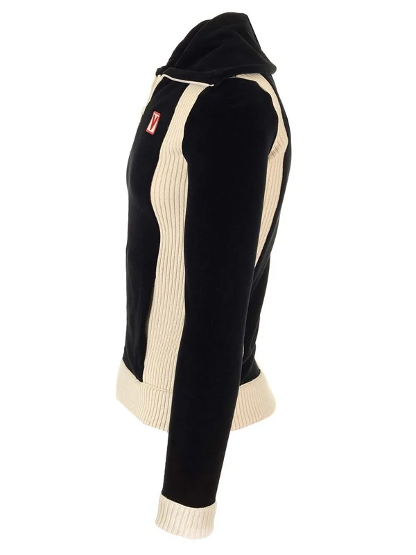 V Logo Patch Zip-up Jacket - Image 3