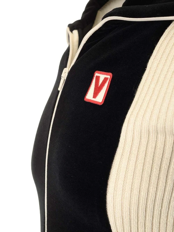 V Logo Patch Zip-up Jacket - Image 5