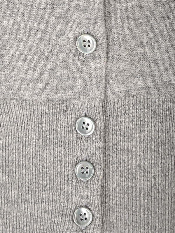Crewneck Wool Cardigan - Image 3