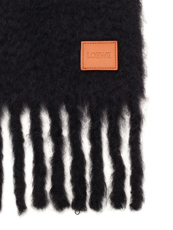 Logo Patch Mohair Scarf - Image 2