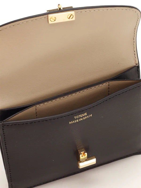 T Lock Small Leather Wallet - Image 4