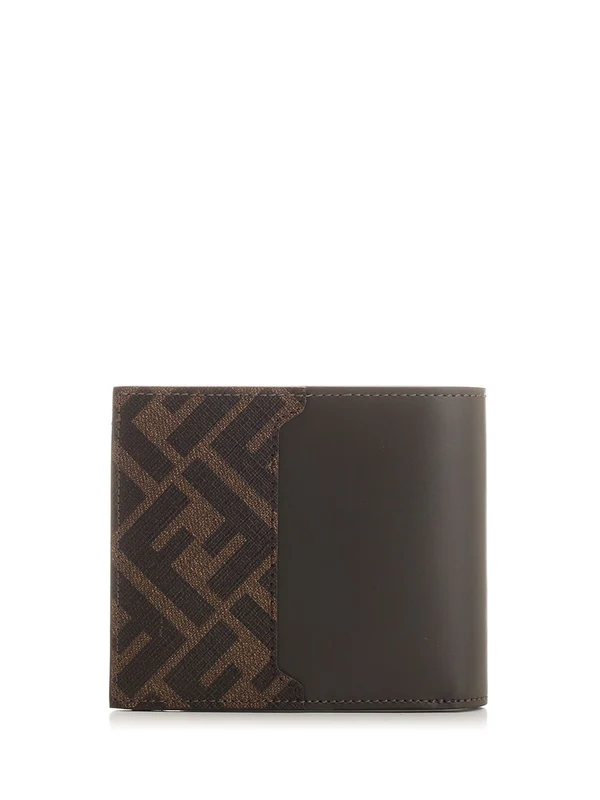 Ff Logo Bifold Leather Wallet - Image 3