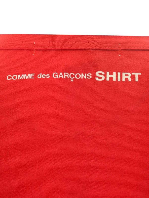 Back Logo Printed Cotton Short-sleeve T-shirt - Image 4