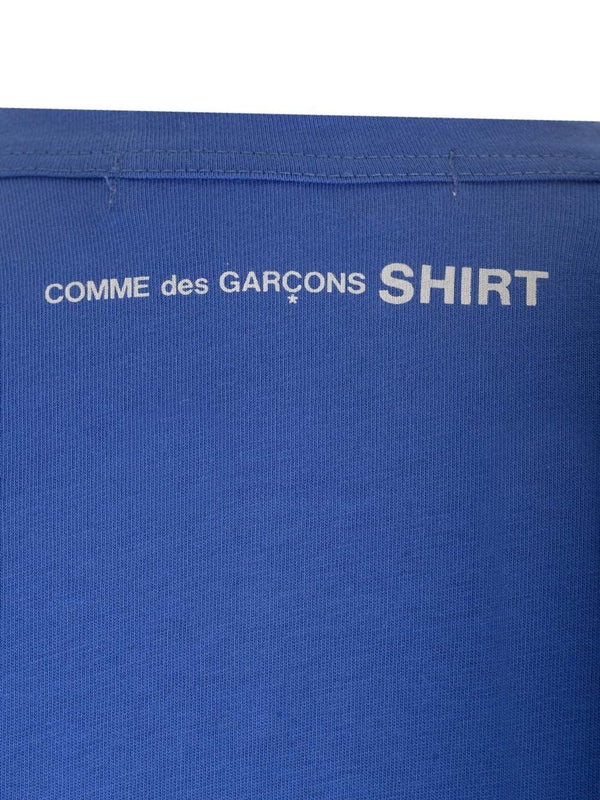 Back Logo Printed Cotton Short-sleeve T-shirt - Image 4