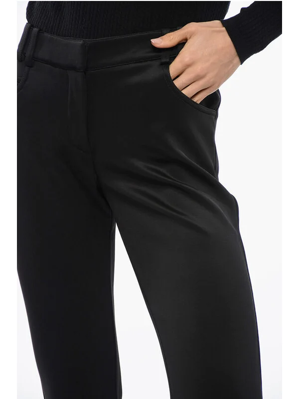 Flare Viscose Blend Pants - Image 2