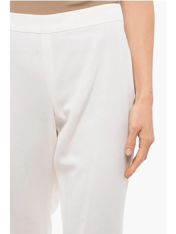 Flare Wool Pants - Image 3