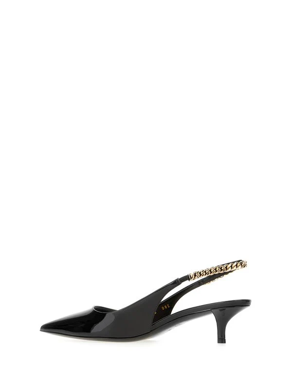 Signoria Patent Leather Slingback Heels - Image 3